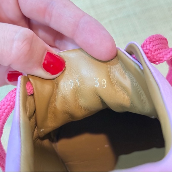 Acne Studios Platform Lace Up Sneakers Pink Women’s Size 8 (38) - Picture 9 of 10